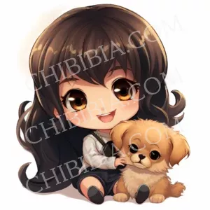 Chibibi fille chien